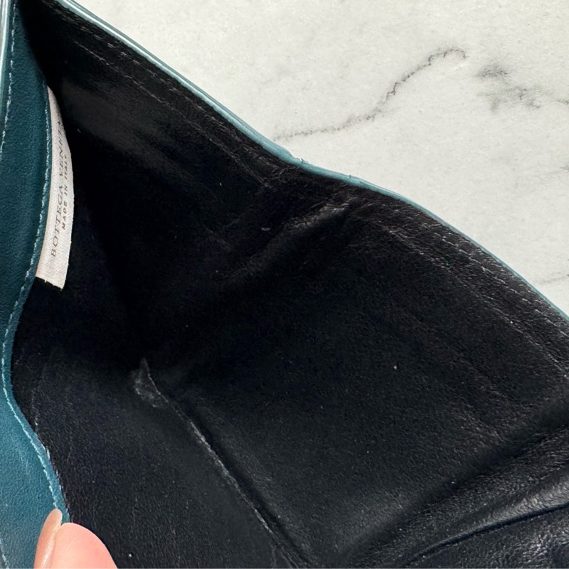 BV藍綠色雙曾釦式短夾 超好用🫶🫶-28