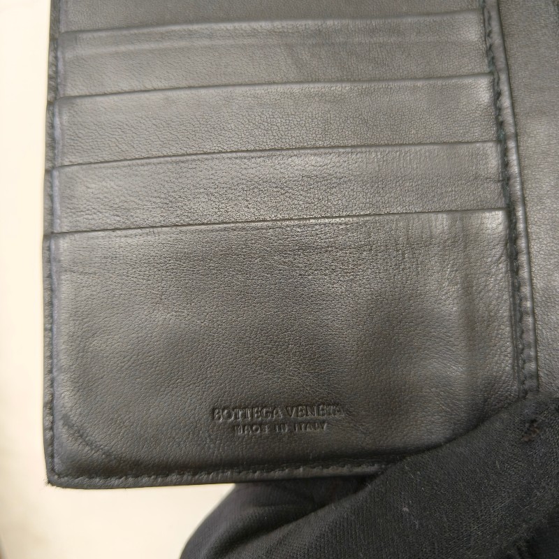 【🐴馬上下單最優惠】🧧限時降價至2/11（原$9800）㊣✨ Bottega Veneta ✨寶緹嘉（附盒子） BV 黑色 羊皮 經典 編織 釘釦 長夾 皮夾 錢包/二手皮夾/二手精品/保證正品🌳二手樹屋🌳-29