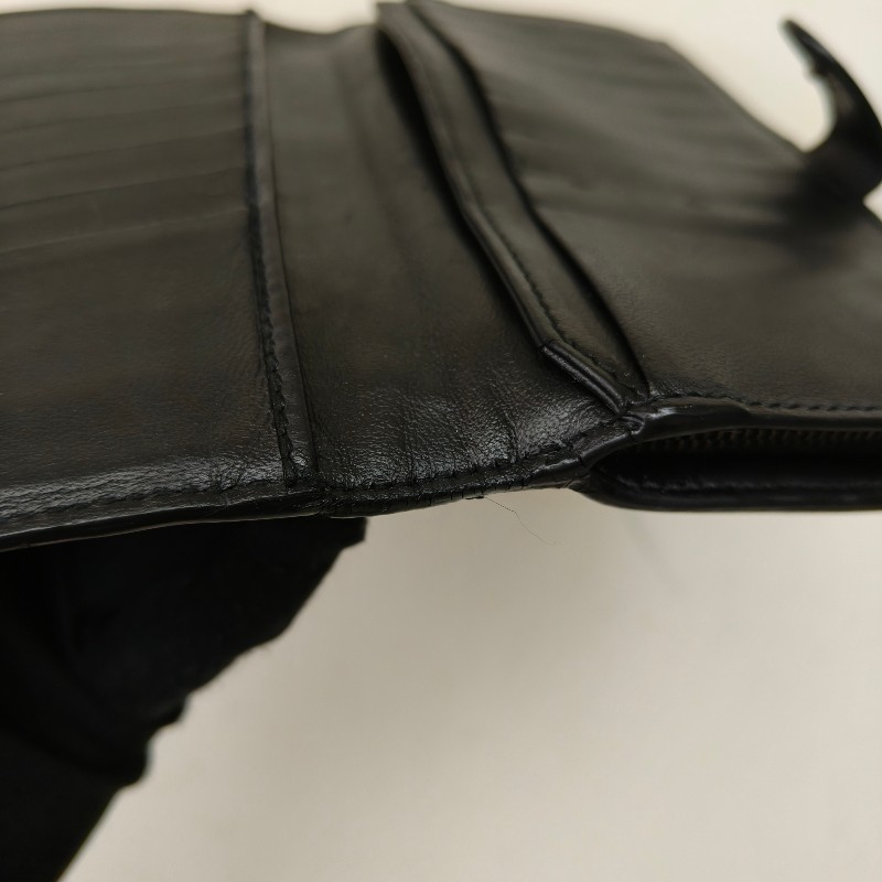 【🐴馬上下單最優惠】🧧限時降價至2/11（原$9800）㊣✨ Bottega Veneta ✨寶緹嘉（附盒子） BV 黑色 羊皮 經典 編織 釘釦 長夾 皮夾 錢包/二手皮夾/二手精品/保證正品🌳二手樹屋🌳-40