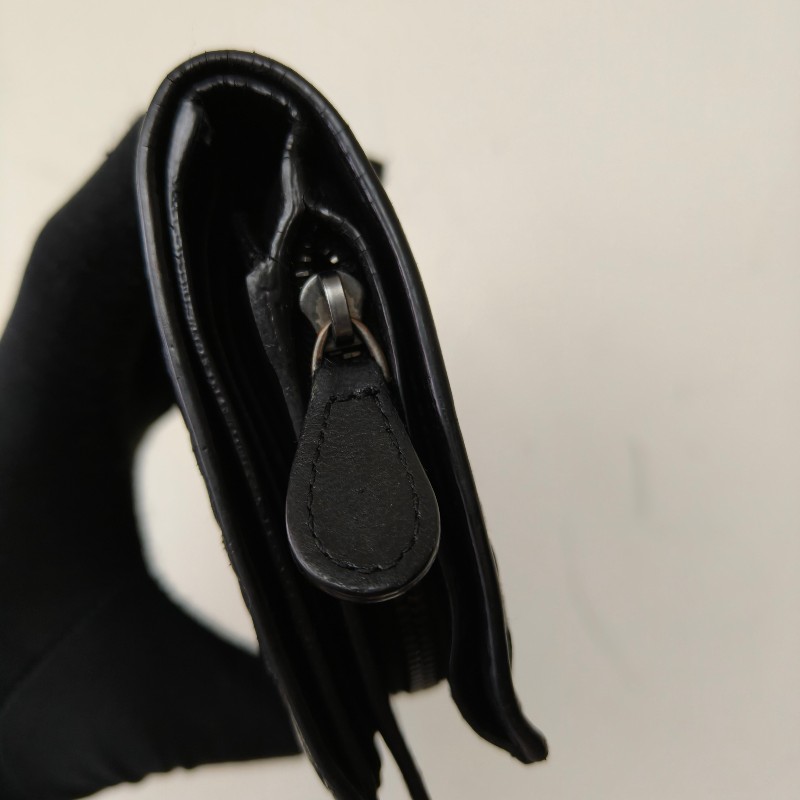 【🐴馬上下單最優惠】🧧限時降價至2/11（原$9800）㊣✨ Bottega Veneta ✨寶緹嘉（附盒子） BV 黑色 羊皮 經典 編織 釘釦 長夾 皮夾 錢包/二手皮夾/二手精品/保證正品🌳二手樹屋🌳-48