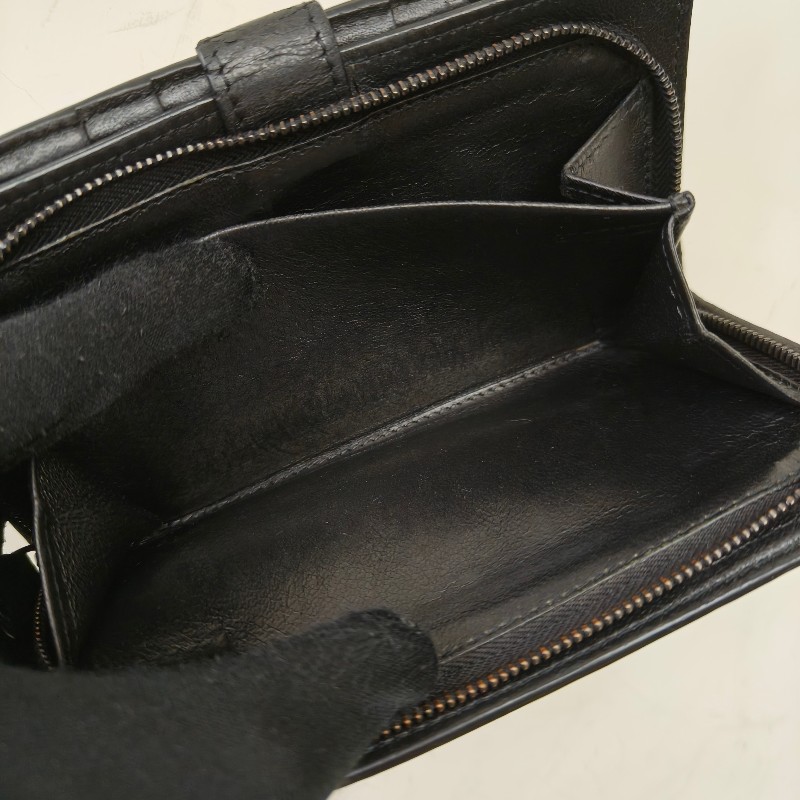 【🐴馬上下單最優惠】🧧限時降價至2/11（原$9800）㊣✨ Bottega Veneta ✨寶緹嘉（附盒子） BV 黑色 羊皮 經典 編織 釘釦 長夾 皮夾 錢包/二手皮夾/二手精品/保證正品🌳二手樹屋🌳-53