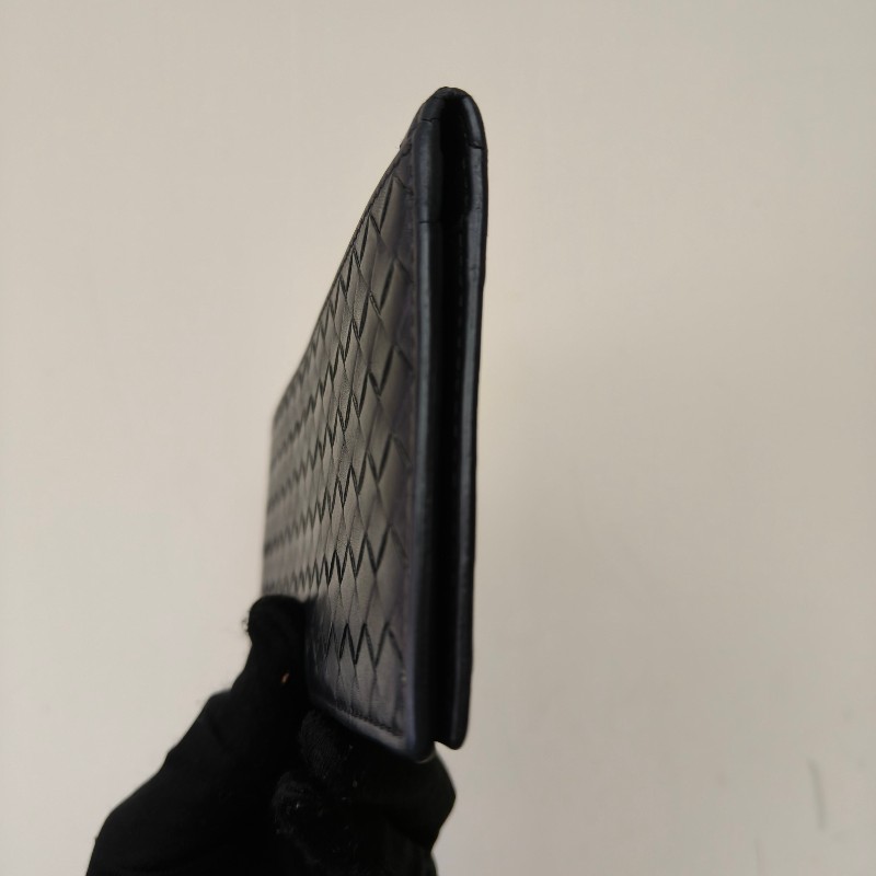 【🐴馬上下單最優惠】🧧限時降價至2/11（原$9800）【8成新】㊣✨ Bottega Veneta ✨寶緹嘉（附防塵袋） BV 鐵灰色 羊皮 經典 編織 薄款 長夾 皮夾 錢包/二手皮夾/二手精品/保證正品🌳二手樹屋🌳-5