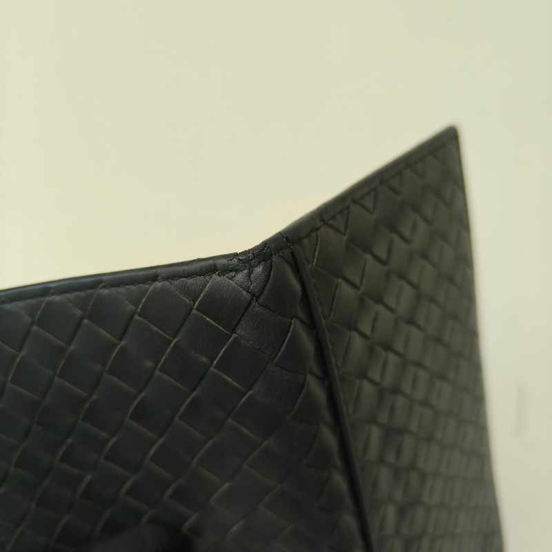【🐴馬上下單最優惠】🧧限時降價至2/11（原$9800）【8成新】㊣✨ Bottega Veneta ✨寶緹嘉（附防塵袋） BV 鐵灰色 羊皮 經典 編織 薄款 長夾 皮夾 錢包/二手皮夾/二手精品/保證正品🌳二手樹屋🌳-12