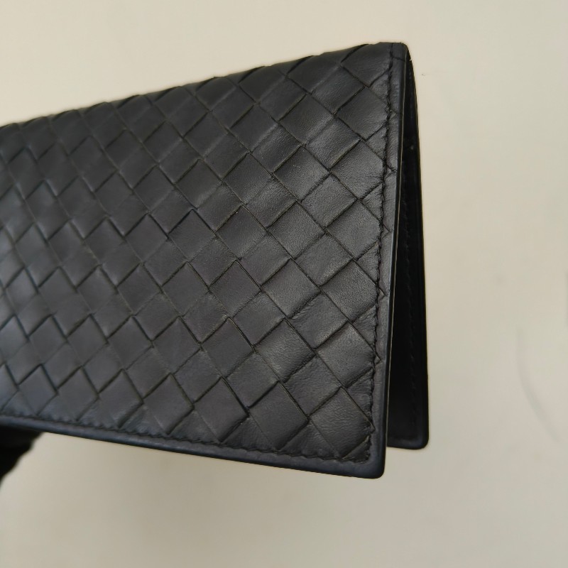 【🐴馬上下單最優惠】🧧限時降價至2/11（原$9800）【8成新】㊣✨ Bottega Veneta ✨寶緹嘉（附防塵袋） BV 鐵灰色 羊皮 經典 編織 薄款 長夾 皮夾 錢包/二手皮夾/二手精品/保證正品🌳二手樹屋🌳-16