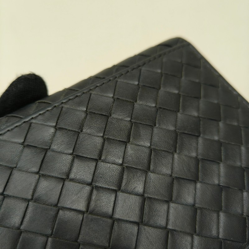 【🐴馬上下單最優惠】🧧限時降價至2/11（原$9800）【8成新】㊣✨ Bottega Veneta ✨寶緹嘉（附防塵袋） BV 鐵灰色 羊皮 經典 編織 薄款 長夾 皮夾 錢包/二手皮夾/二手精品/保證正品🌳二手樹屋🌳-21