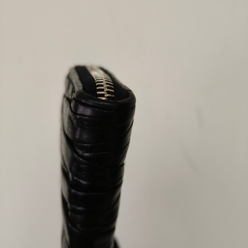 【🐴馬上下單最優惠】🧧限時降價至2/11（原$8800）㊣✨MIU MIU✨繆繆（附盒子）黑色 皺摺 羊皮 經典 L型 拉鍊 長夾 皮夾 錢包/二手皮夾/二手精品/保證正品🌳二手樹屋🌳-12