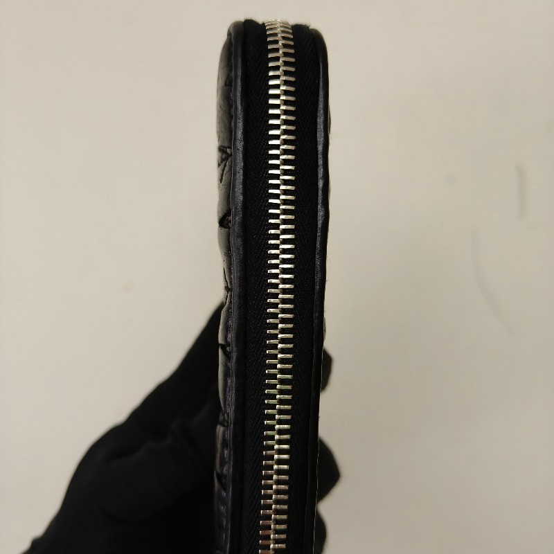 【🐴馬上下單最優惠】🧧限時降價至2/11（原$8800）㊣✨MIU MIU✨繆繆（附盒子）黑色 皺摺 羊皮 經典 L型 拉鍊 長夾 皮夾 錢包/二手皮夾/二手精品/保證正品🌳二手樹屋🌳-22