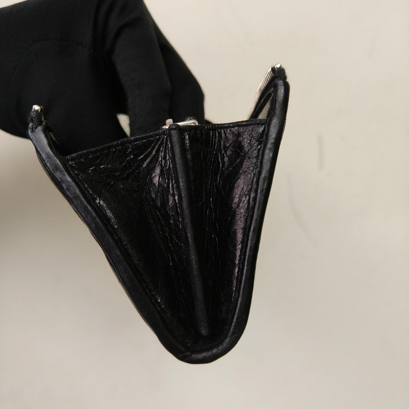 【🐴馬上下單最優惠】🧧限時降價至2/11（原$8800）㊣✨MIU MIU✨繆繆（附盒子）黑色 皺摺 羊皮 經典 L型 拉鍊 長夾 皮夾 錢包/二手皮夾/二手精品/保證正品🌳二手樹屋🌳-26