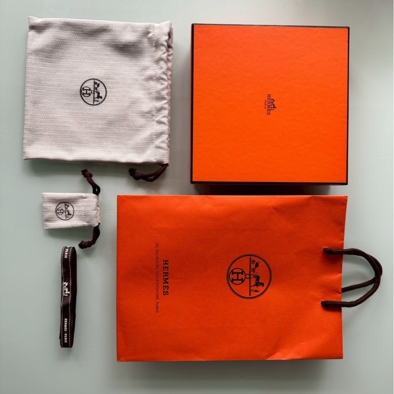 全新愛馬仕Hermes經典POP 立體H Epsom牛皮皮帶/腰帶 (橘H+黃k金邊)-25