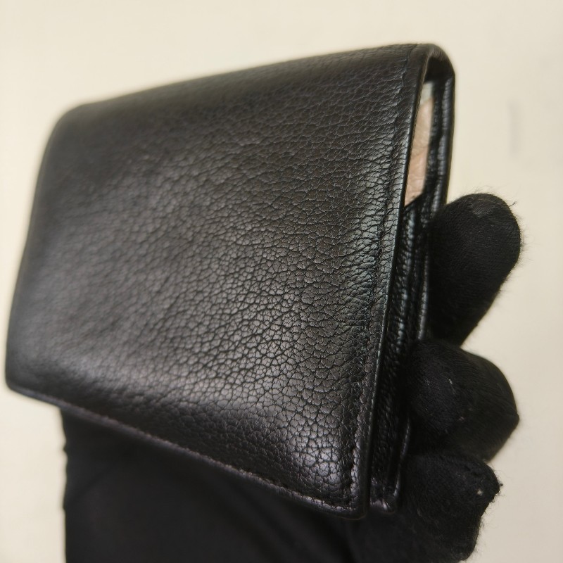 【🐴馬上下單最優惠】🧧限時降價至2/11（原$7800）【8成新】✨MIU MIU✨繆繆（附盒子）黑色 拼色 釘釦 短夾 皮夾 錢包/二手皮夾/二手精品/保證正品🌳二手樹屋🌳-19