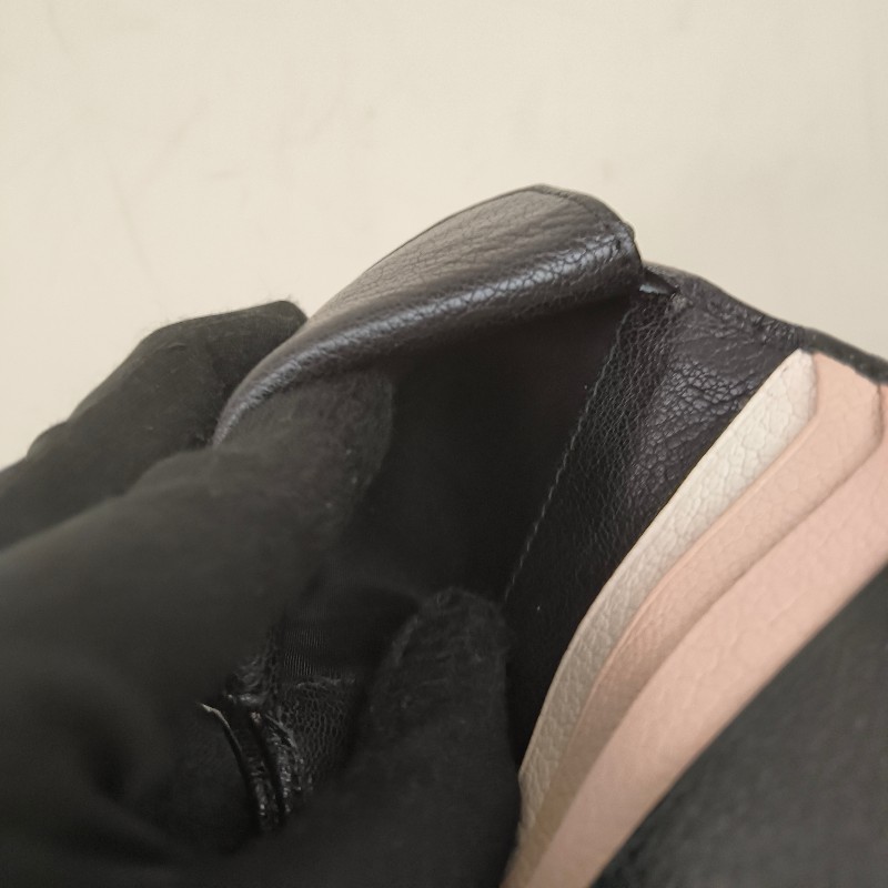 【🐴馬上下單最優惠】🧧限時降價至2/11（原$7800）【8成新】✨MIU MIU✨繆繆（附盒子）黑色 拼色 釘釦 短夾 皮夾 錢包/二手皮夾/二手精品/保證正品🌳二手樹屋🌳-25