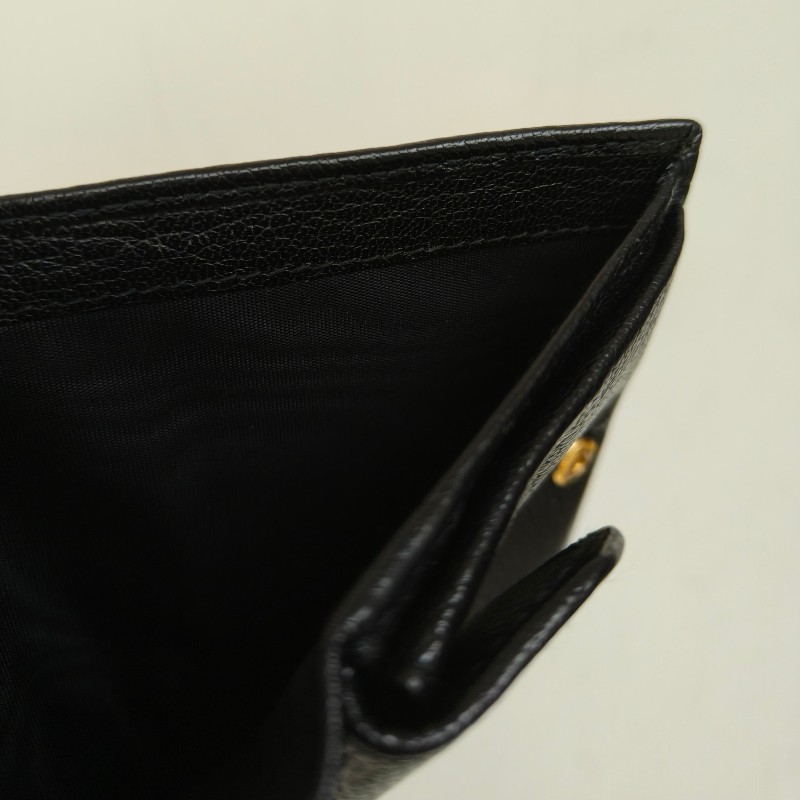 【🐴馬上下單最優惠】🧧限時降價至2/11（原$7800）【8成新】✨MIU MIU✨繆繆（附盒子）黑色 拼色 釘釦 短夾 皮夾 錢包/二手皮夾/二手精品/保證正品🌳二手樹屋🌳-33