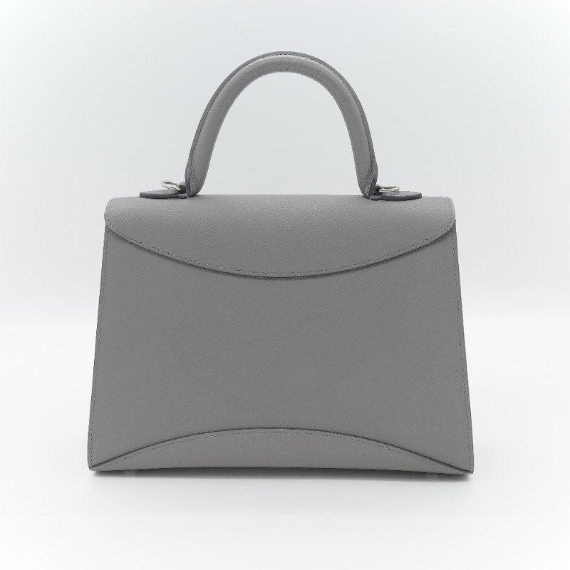 Moynat 摩奈 Gabrielle PM 灰色 小牛皮 單肩包 手提包 ｜專櫃 137,000-3