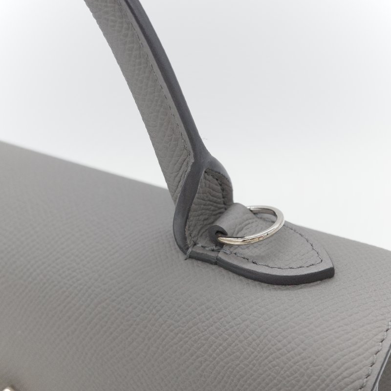Moynat 摩奈 Gabrielle PM 灰色 小牛皮 單肩包 手提包 ｜專櫃 137,000-10
