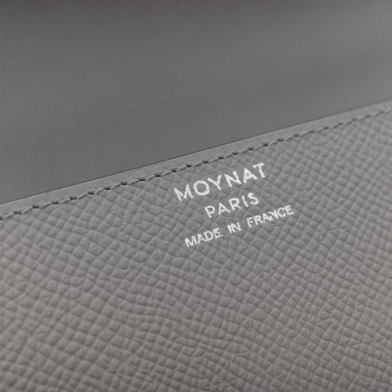 Moynat 摩奈 Gabrielle PM 灰色 小牛皮 單肩包 手提包 ｜專櫃 137,000-13