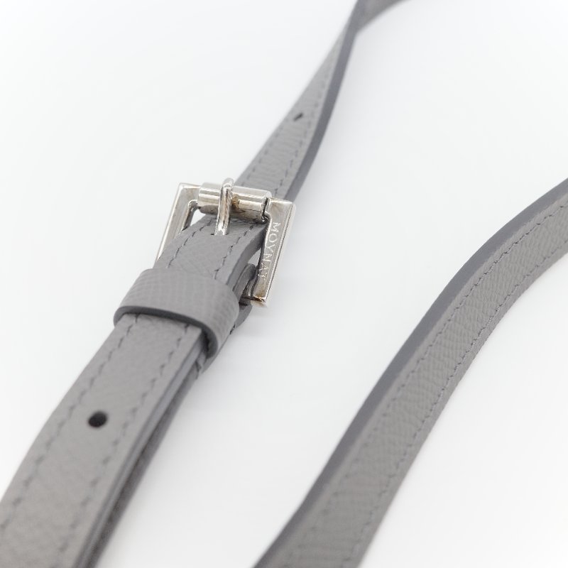 Moynat 摩奈 Gabrielle PM 灰色 小牛皮 單肩包 手提包 ｜專櫃 137,000-16