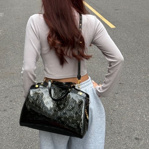 【全新閒置品🎁】 LV Vernis MM 黑老花 肩背包/斜背包（專櫃13.7萬）