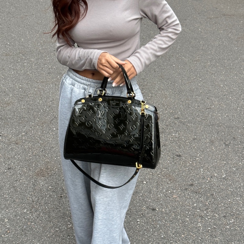 【全新閒置品🎁】 LV Vernis MM 黑老花 肩背包/斜背包（專櫃13.7萬）-2