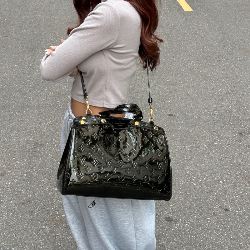 【全新閒置品🎁】 LV Vernis MM 黑老花 肩背包/斜背包（專櫃13.7萬）-5