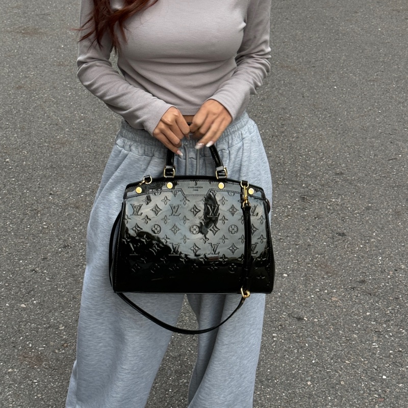 【全新閒置品🎁】 LV Vernis MM 黑老花 肩背包/斜背包（專櫃13.7萬）-24