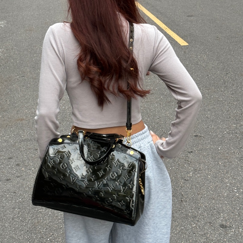 【全新閒置品🎁】 LV Vernis MM 黑老花 肩背包/斜背包（專櫃13.7萬）-26