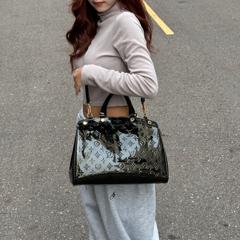 【全新閒置品🎁】 LV Vernis MM 黑老花 肩背包/斜背包（專櫃13.7萬）-27