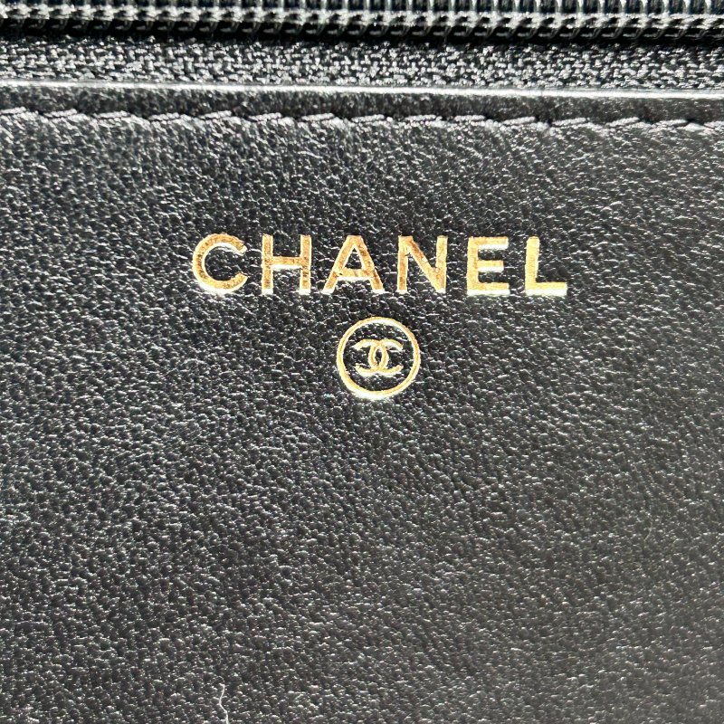 CHANEL 香奈兒 BOY 翻蓋包 鍊帶肩背包 羊皮 黑色 金扣-19