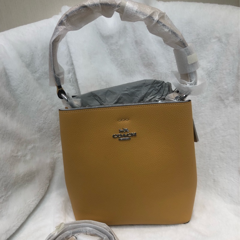 Coach 黃色水桶 2Way XC232-0