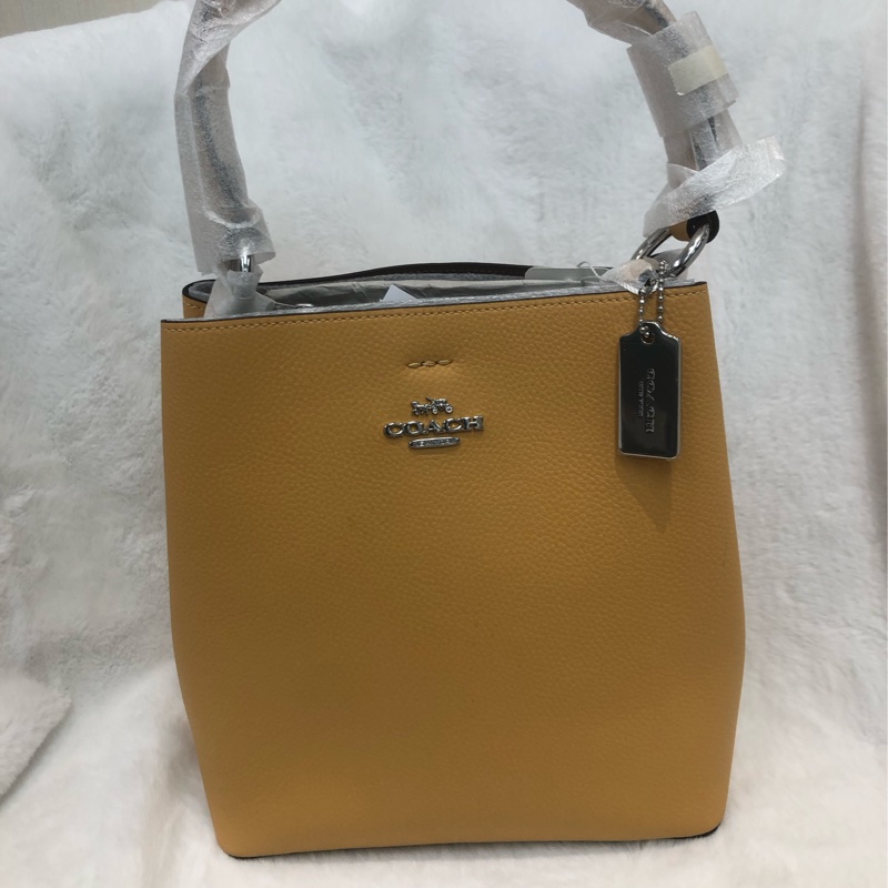 Coach 黃色水桶 2Way XC232-1