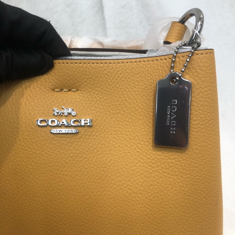 Coach 黃色水桶 2Way XC232-6