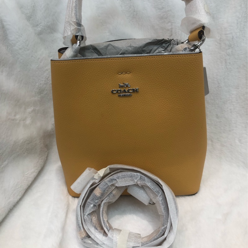 Coach 黃色水桶 2Way XC232-7