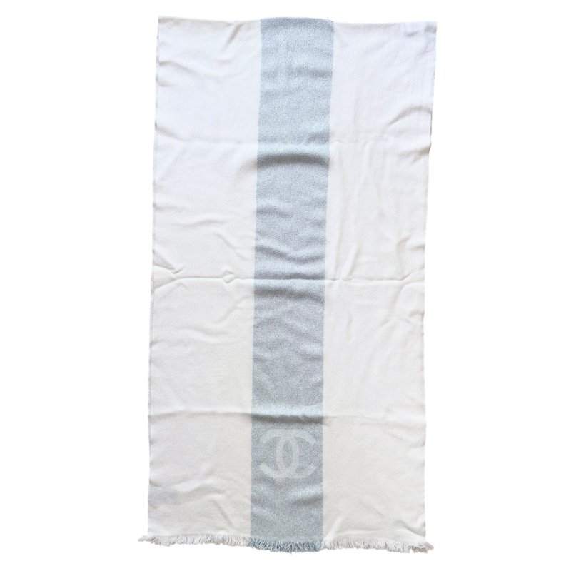 CHANEL CC 羊絨 圍巾-2