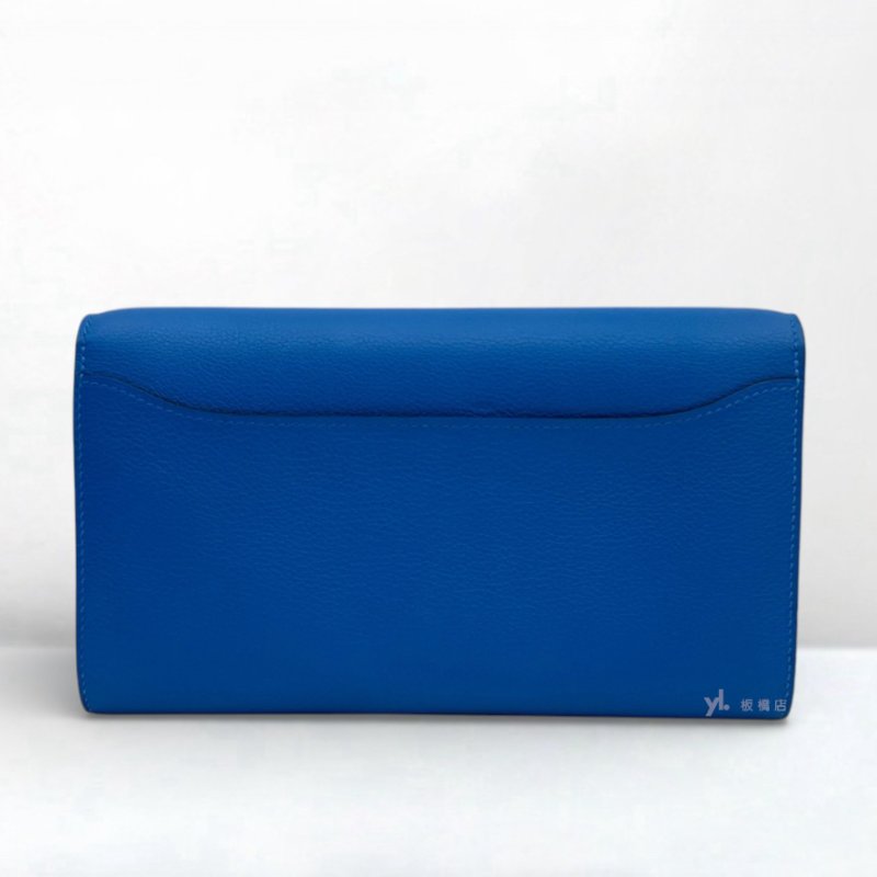 S5278-HERMES包包 CONSTANCE TO GO B3坦桑尼亞藍togo皮金扣斜背包-3