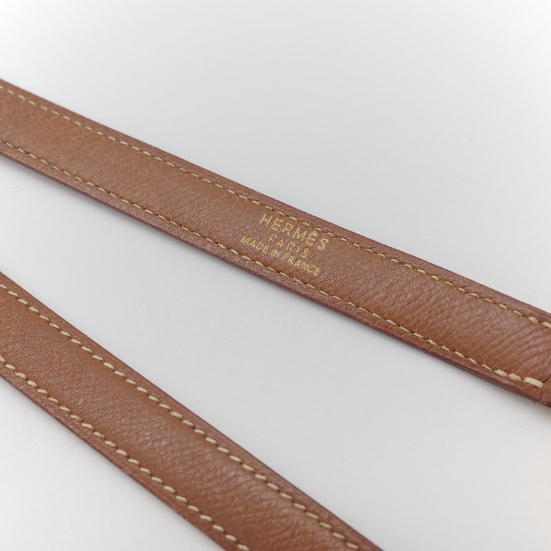 Hermès 愛馬仕 Kelly 32 焦糖棕色 牛皮 內縫 肩背包 手提包-25