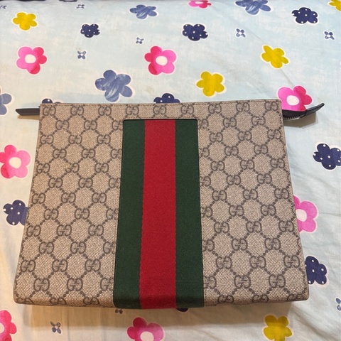 Gucci Ophidia GG Supreme 手拿包