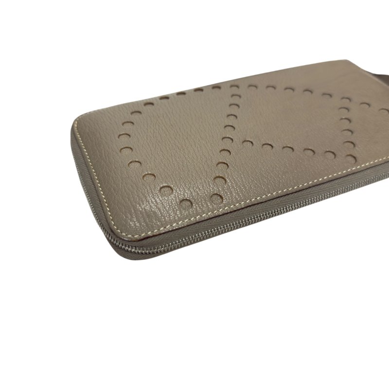 HERMES Evelyne 長銀包 框P刻-5