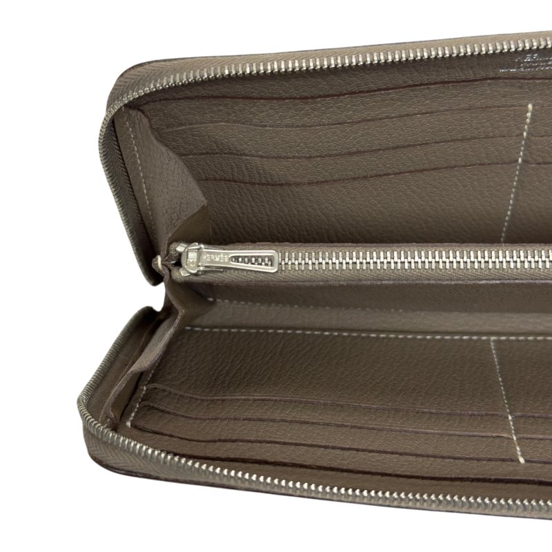 HERMES Evelyne 長銀包 框P刻-17