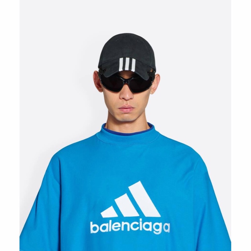 Balenciaga 男女同款 Balenciaga x adidas 棒球帽子S M L碼-4