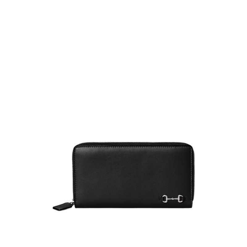 Gucci 男士 Horsebit拉鍊錢包 19cm*2cm*10cm-0