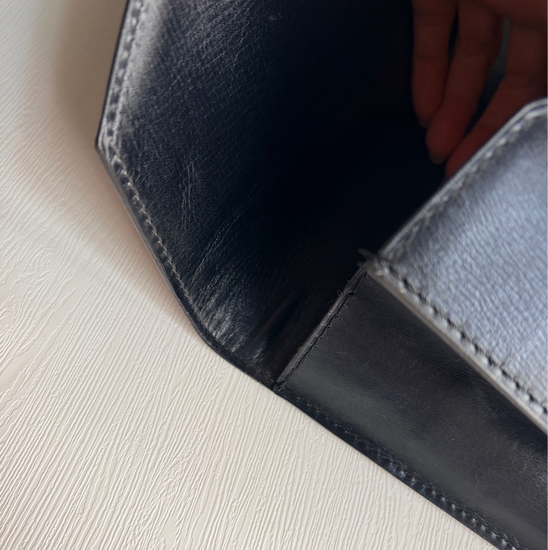 Delvaux 真皮黑色手拿包 iPad 包 信封包 側背包 通勤-17