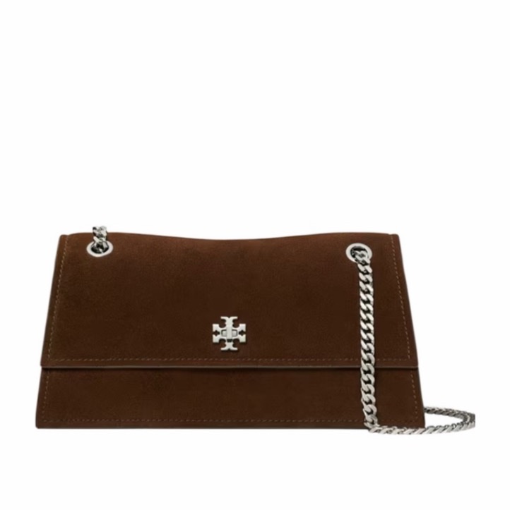 Tory Burch 女士 KIRA 旋鎖絨面革單肩包均碼碼28cm*7.2cm*14.8cm-4