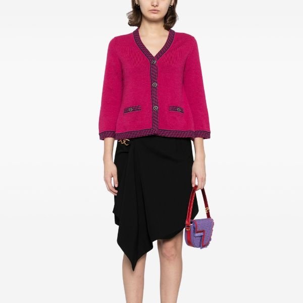 Chanel 100% cashmere 秀款開襟衫-1