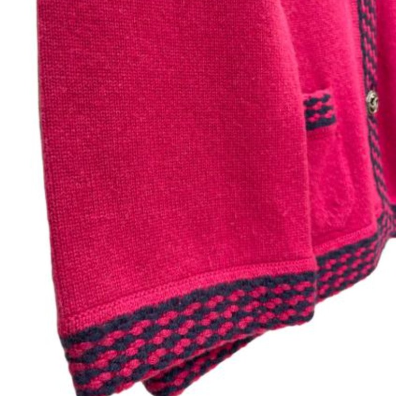 Chanel 100% cashmere 秀款開襟衫-4