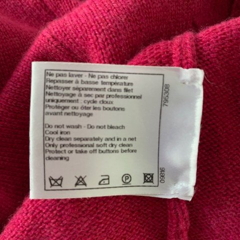 Chanel 100% cashmere 秀款開襟衫-20