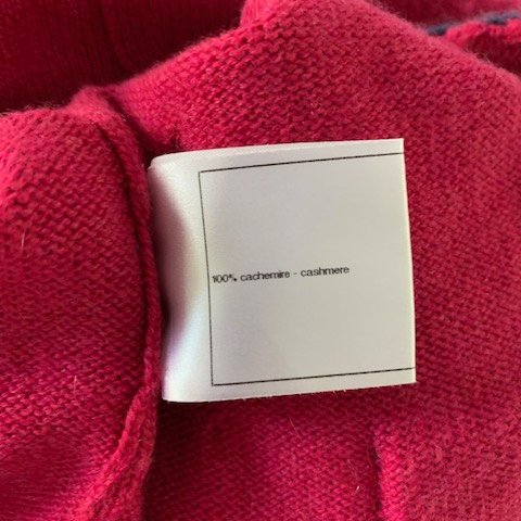 Chanel 100% cashmere 秀款開襟衫-21