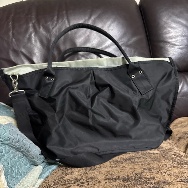 Agnès b.水餃包 帆布包 媽媽包-6