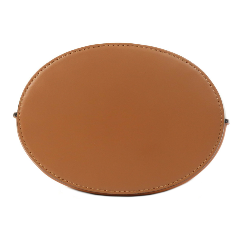 LOEWE 牛皮皮革Gate Anagram Bucket金扣肩背袋-3