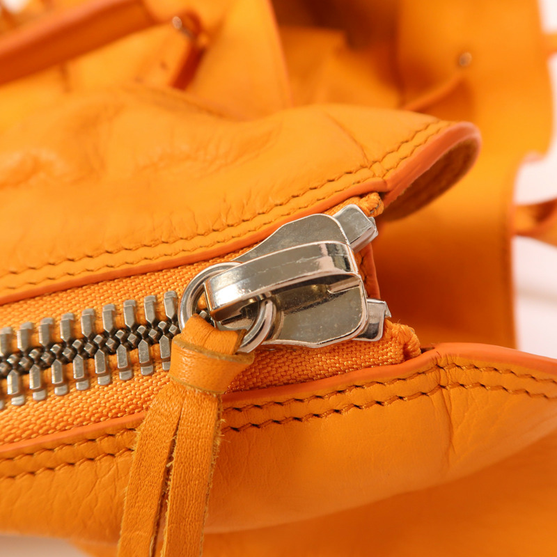 BALENCIAGA 牛皮皮革Papier A4銀扣手挽袋-16