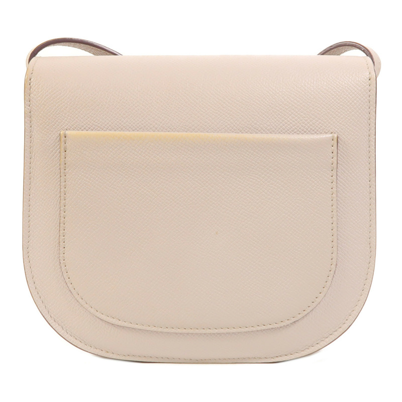 CELINE 牛皮皮革Trotteur銀扣肩背袋-1