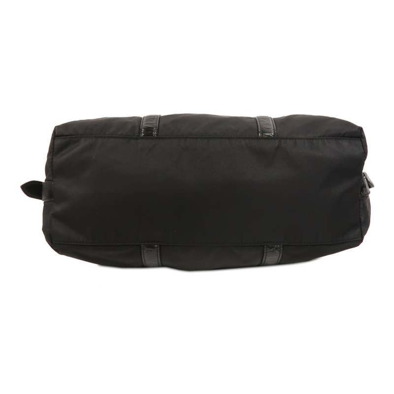 PRADA 尼龍2 Way Shoulder銀扣手挽肩背兩用袋-3